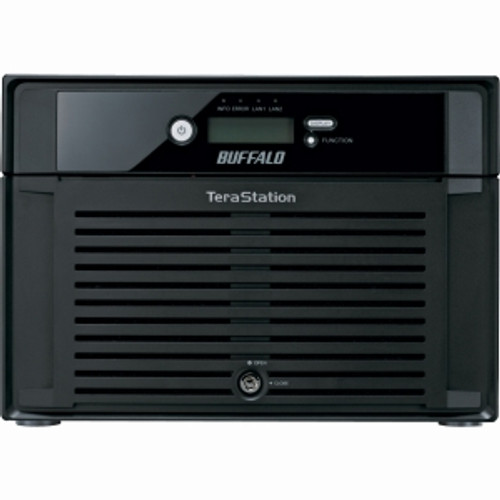 TS-6VH12TL/R6 - Buffalo TeraStation Pro 6 TS-6VHL/R6 Network Storage Server - Intel Atom D510 1.66 GHz - 12 TB (6 x 2 TB) - RJ-45 Network USB USB