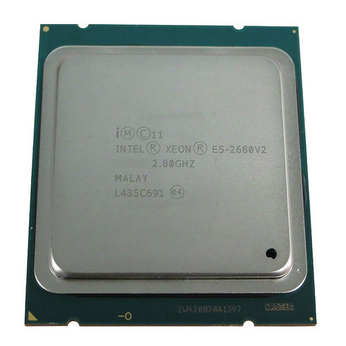 715215-L21 - HP 2.80GHz 8.0GT/s QPI 25MB L3 Cache Socket LGA2011 Intel Xeon E5-2680V2 10-Core Processor for ProLiant DL380p Gen8 Server