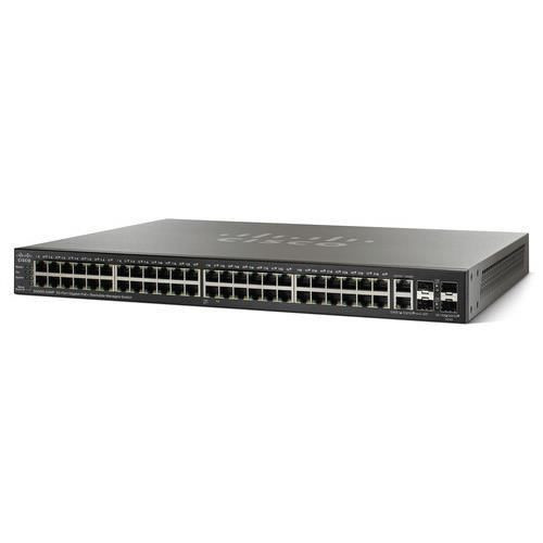 Cisco Small Business SG500-52MP Managed network switch L2 Gigabit Ethernet (10/100/1000) Power over Ethernet (PoE) 1U Black