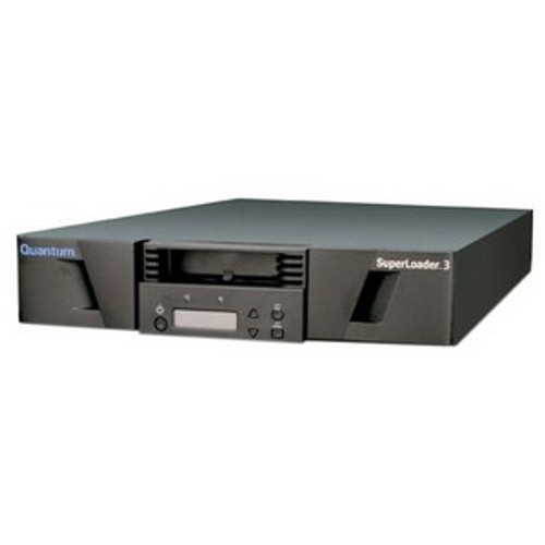 EC-L2EAA-YF - Quantum SuperLoader 3 Tape Autoloader - 1 x Drive/16 x Slot - 12.8TB (Native) / 25.6TB (Compressed) - SCSI