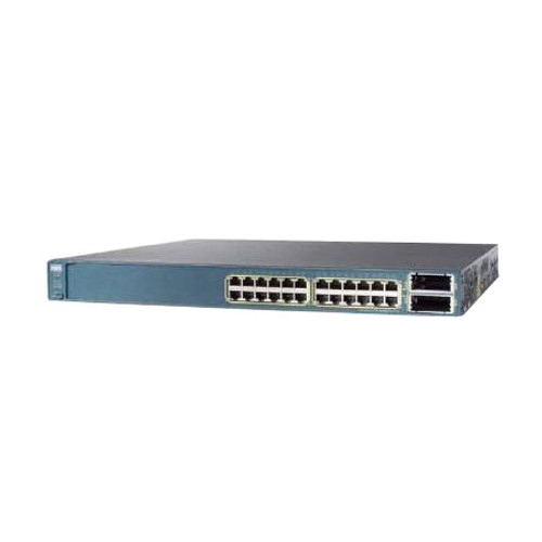 Cisco Catalyst 3560E-24PD S Switch 24 Ports Managed Rack Mountable