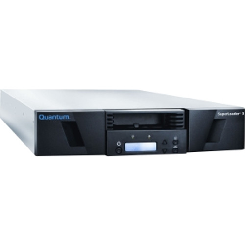 EC-L2PAE-YF - Quantum SuperLoader 3 EC-L2HAE-YF LTO Ultrium 5HH Tape Library - 1 x Drive/16 x Slot - LTO Ultrium 5 - 24 TB (Native) / 48 TB (Compressed) -