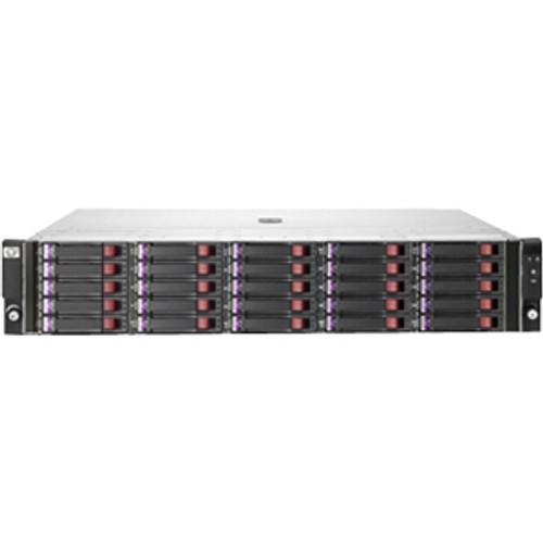 AW525A - HP StorageWorks D2700 Hard Drive Array 25 x HDD Installed 7.50 TB Installed HDD Capacity RAID Supported 25 x Total Bays 2U Rack-mountable