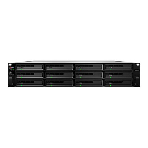 Synology RackStation RS3614RPXS Optimal Performance and Reliability 12-bay Rackmount NAS for Distributed Enterprises