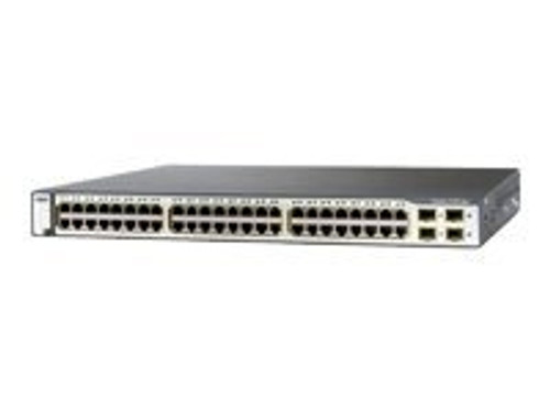 Cisco Catalyst 3750-48PS - switch - 48 ports - managed - rack-mountable