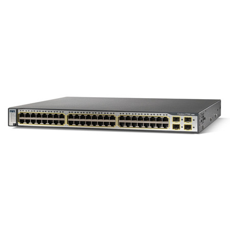 Cisco Catalyst 3750G-48TS-S Switch 48 Ports Managed Rack Mountable