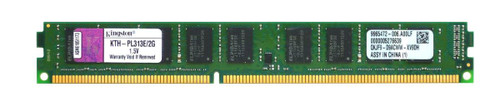 KTH-PL313E/2G - Kingston 2GB (1x2GB) 1333Mhz PC3-10600 Cl9 ECC Unbuffered DDR3 SDRAM Dimm Memory Module