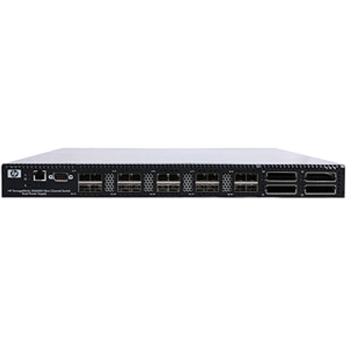 AW576A#ABA - HP StorageWorks SN6000 24-Ports 8GB/s Stackable Fiber Channel Switch Dual Power Supply