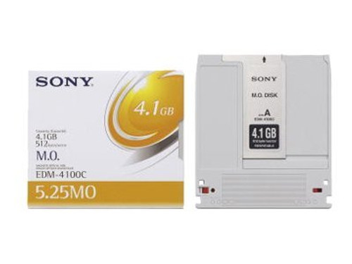 Sony RW 5.25" 8x 4.1GB 512 bytes/sector Optical Disk