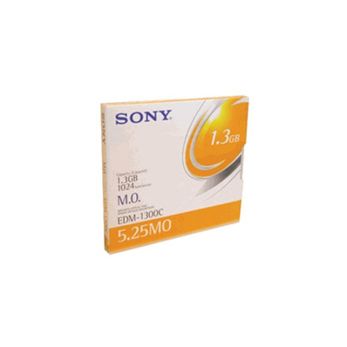 Sony 1.3GB WORM 2X 5.25" Magneto Optical Disk