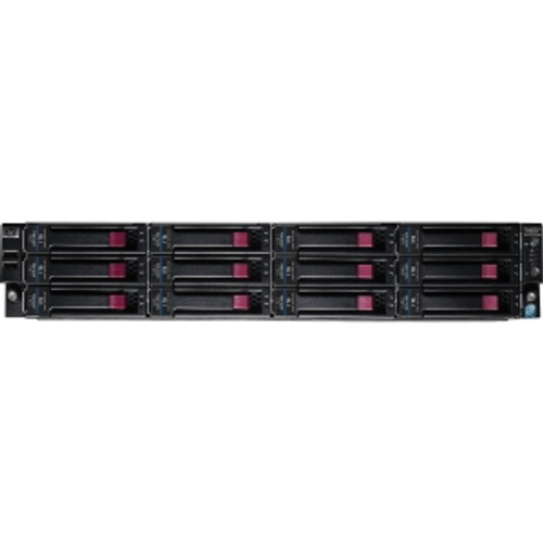 BV861A - HP StorageWorks X1600 G2 Network Storage Server 1 x Intel Xeon E5520 2.26 GHz 12.29 TB HDD (6 x 2 TB 2 x 146 GB) 6 GB RAM RAID Supported 6 x USB Ports