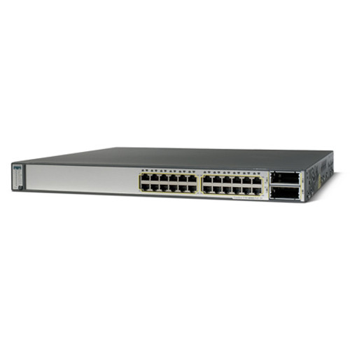 Cisco Catalyst 3750E-24TD E Switch 24 Ports Managed Rack Mountable