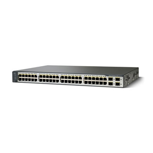 Cisco Catalyst 3750V2-48TS-E Switch 48 Ports Managed Rack Mountable