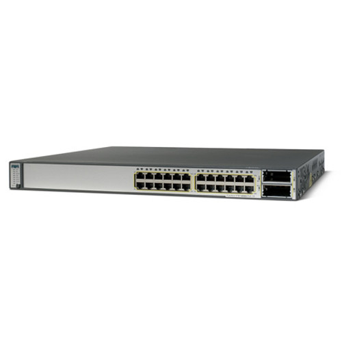 Cisco Catalyst 3750E-24TD S Switch 24 Ports Managed Rack Mountable