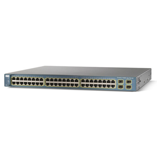 Cisco Catalyst 3560G-48PS-E EMI Switch  48 Ports Managed-Desktop