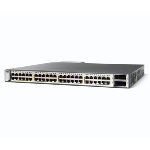 Cisco Catalyst 3750E-48PD-SF Switch 48 Ports Managed Rack Mountable