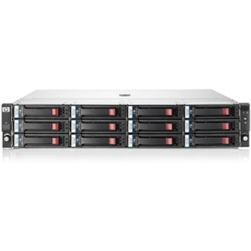 QK697A - HP StorageWorks D2600 DAS Hard Drive Array 12 x HDD Installed 24 TB Installed HDD Capacity RAID Supported 12 x Total Bays 2U Rack-mountable
