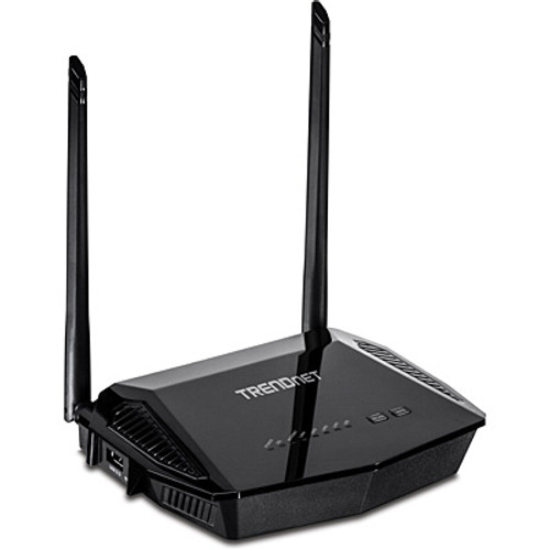 Trendnet N300 Single-band (2.4 GHz) Fast Ethernet 3G Black wireless router