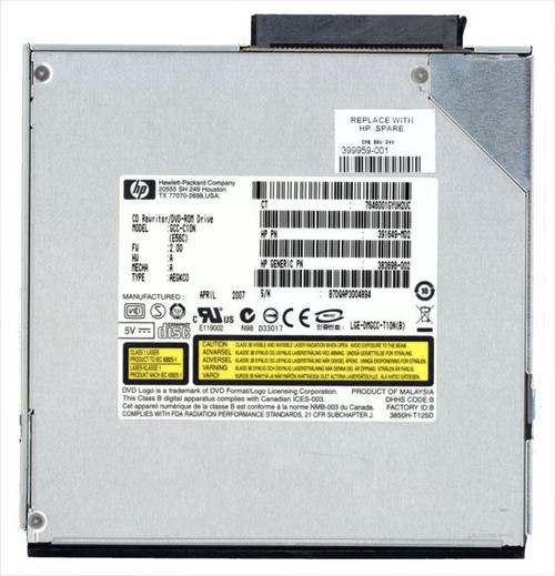 391649-MD2 - HP Dl360 / Dl380 G5 DVD Rom