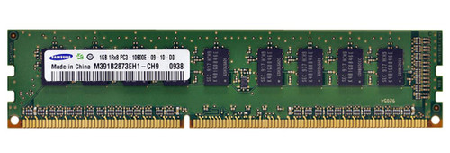 M391B2873EH1-CH9 - Samsung 1GB 1333MHz PC3-10600 ECC UNBUFFERED Single RANK DDR3 SDRAM 240-Pin DIMM SAMSUNG Memory Module