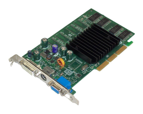 G0001 - Dell nVidia GEFORCE FX 5200 AGP 8X 128MB DDR SDRAM TV-OUT Graphics Card without Cable