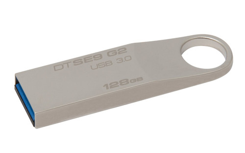 Kingston Technology DataTraveler SE9 G2 128GB 128GB USB 3.0 (3.1 Gen 1) Capacity Silver USB flash dri