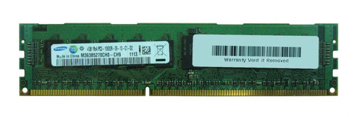 M393B5270CH0-CH9 - Samsung 4GB 1333MHz PC3-10600 CL9 ECC Registered 1RX4 1.5V DDR3 SDRAM 240-Pin DIMM SAMSUNG Memory Module