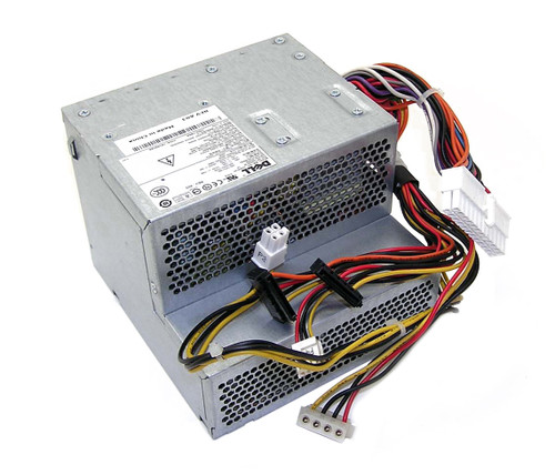 0MH596 - Dell 280-Watts Power Supply for Optiplex 330/ 740/ 745/755/ Dimension C521