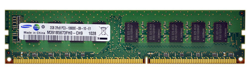M391B5673FH0-CH9 - Samsung 2GB 1333MHz PC3-10600 CL9 UNBUFFERED 2RX8 ECC DDR3 SDRAM 240-Pin DIMM SAMSUNG Memory Module