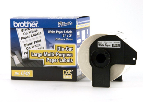 Brother DK-1240 White printer label