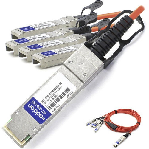 AddOn AOC-QSFP4SFP10G20MAO