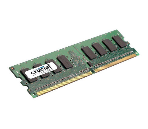 CT25664AA1067 - Crucial 2GB PC2-8500 DDR2-1066MHz non-ECC Unbuffered CL-7 256M x 64 240-Pin DIMM Memory Module