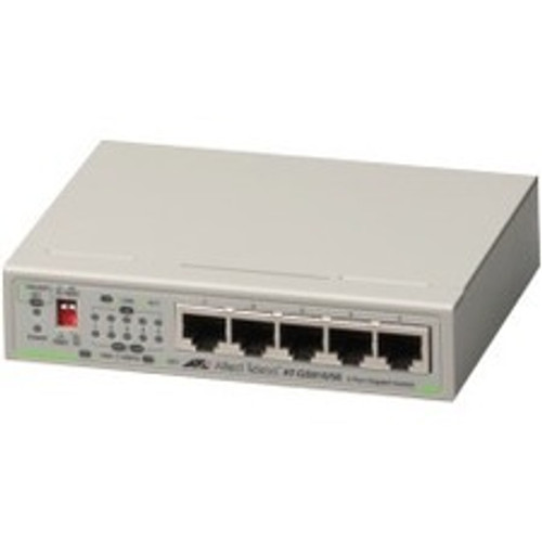 Allied Telesis 5-port 10/100/1000T Unmanaged Switch with Internal