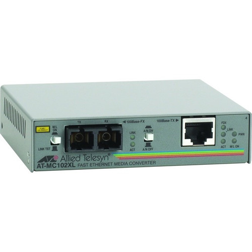 Allied Telesis AT-MC101XL-90 Fast Ethernet Media Converter
