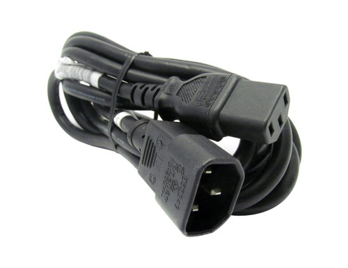 142258-002 - HP AC Power Cord - 250VAC, 16AWG, 2.5m (8.2ft) Long - Includes IEC-320 C14 (M) Connector to IEC 320 C13 (F) Connector