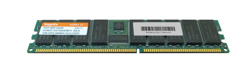 HYMD212G726BS4M-H - Hynix 1GB PC2100 DDR-266MHz ECC Registered CL2.5 184-Pin DIMM Single Rank Memory Module