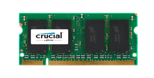 CT12864AC53E - Crucial 1GB PC2-4200 DDR2-533MHz non-ECC Unbuffered CL4 200-Pin SoDimm Memory Module