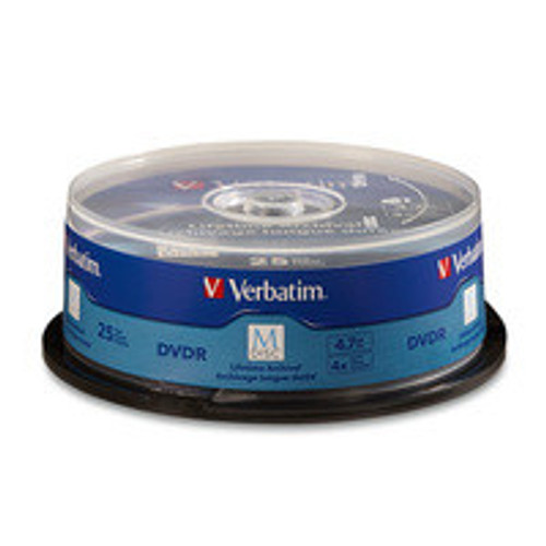 Verbatim 98908 4.7GB DVD-R 25pcs Read/Write DVD