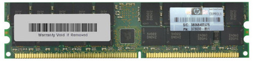 373030-851 - HP 2GB PC3200 DDR-400MHz ECC Registered CL3 184-Pin DIMM Dual Rank Memory Module for ProLiant Servers