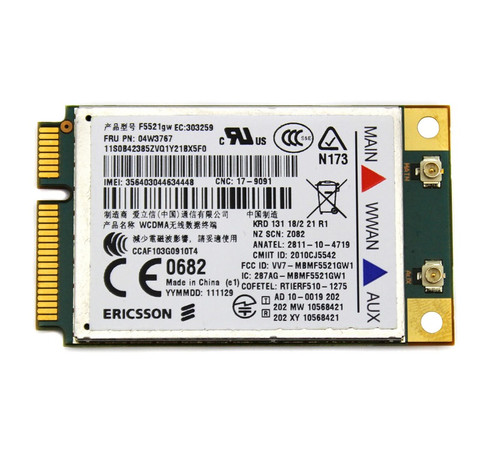 04W3767 - IBM WWAN Card Wireless Card for ThinkPad T420 T520 X220