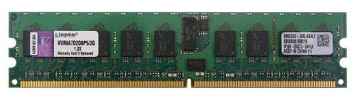 KVR667D2D8P5/2G - Kingston 2GB 667Mhz PC2-5300 Cl5 ECC Registered DDR2 SDRAM Dimm Memory