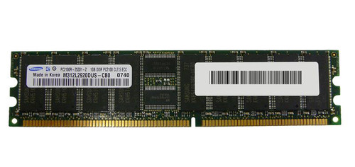 M312L2920DUS-CB0 - Samsung 1GB PC2100 DDR-266MHz ECC Registered CL2.5 184-Pin DIMM Memory Module (Refurbished)