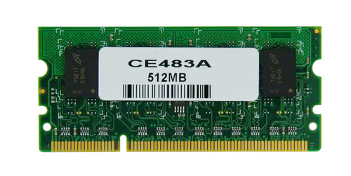 CE483-67901 - HP 512MB DDR2 non-ECC Unbuffered 144-Pin SoDimm Memory Module for LaserJet P4015 Printer