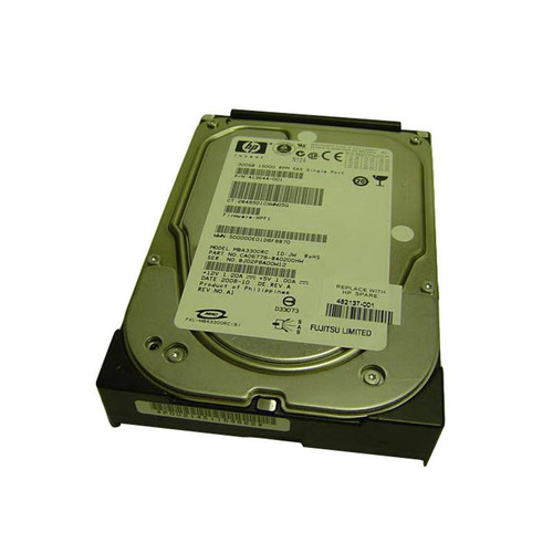 482137-001 - HP 300GB 15000RPM SAS 3GB/s Hot-Pluggable Dual Port 3.5-inch Hard Drive