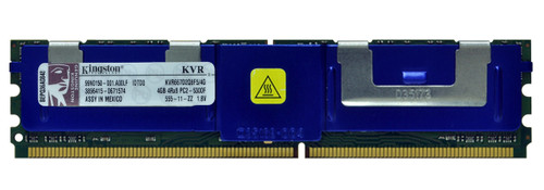 KVR667D2Q8F5/4G - Kingston 4GB PC2-5300 DDR2-667MHz ECC Fully Buffered CL5 240-Pin DIMM Quad Rank x8 Memory Module