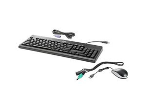 HP BU207AT USB + PS/2 Black keyboard