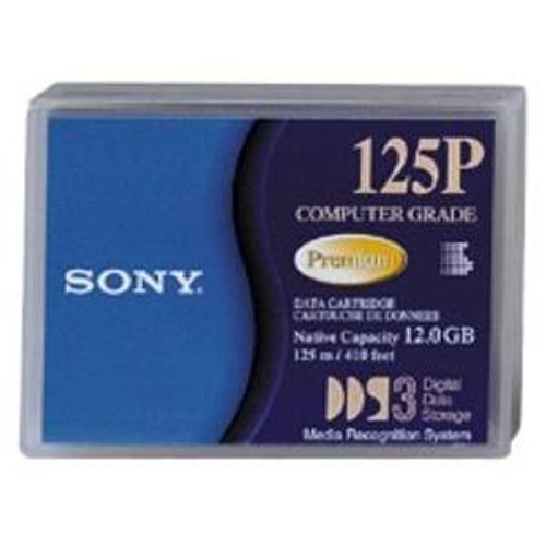 DGD125N - Sony DDS-3 Tape cartridge - DAT DDS-3 - 12GB (Native) / 24GB (Compressed)