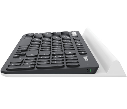 Logitech K780 RF Wireless + Bluetooth QWERTY English Black, White