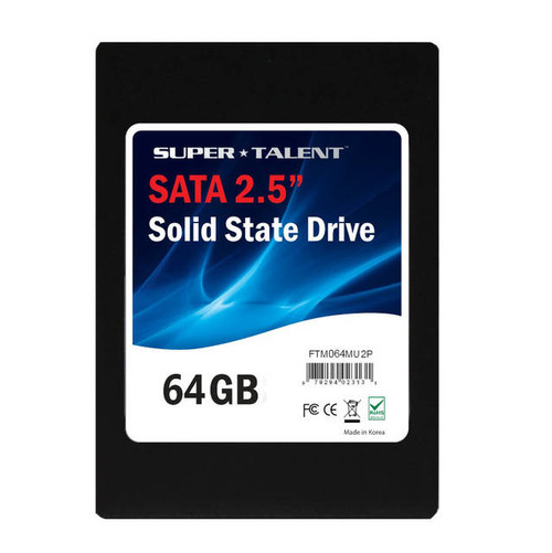 Super Talent DuraDrive AT7 64GB 2.5 inch SATA3 Solid State Drive (MLC)