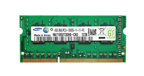 M471B5273DH0-CK0 - Samsung 4GB 1600MHz PC3-12800 CL11 NON-ECC UNBUFFERED DDR3 SDRAM 204-Pin SoDimm SAMSUNG Memory Module